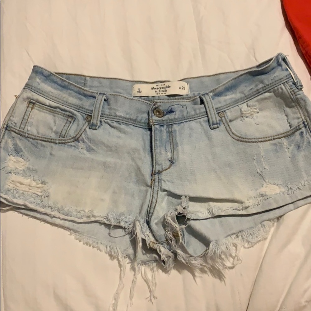 Abercrombie and Fitch denim shorts HARD TO FIND